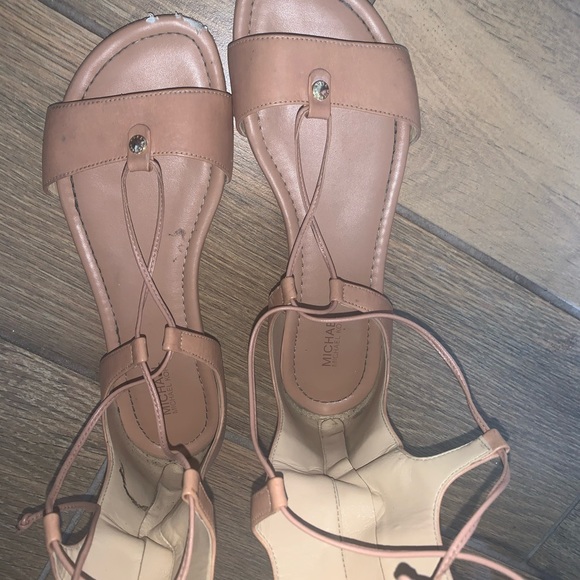 Michael Kors Sofia Tall Gladiator Sandals size 8 - Picture 7 of 8